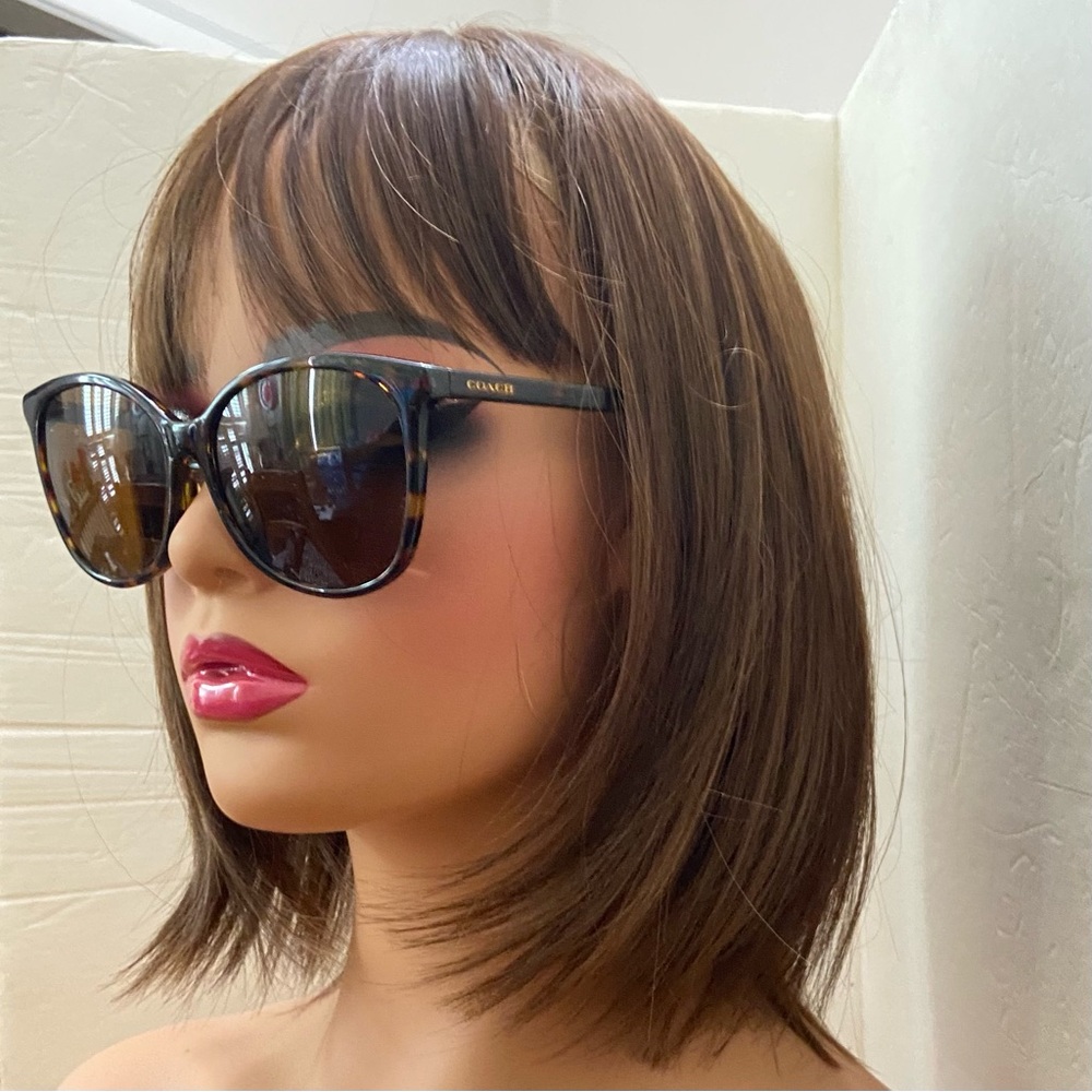 Coach Dark Tortoise Large Sunglasses 512072 57#16 140 3N HC8271U(L1101) - Picture 9 of 16